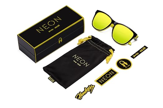 HAWKERS Unisex X Steve Aoki Sunglasses, Neon Acid : Amazon.de